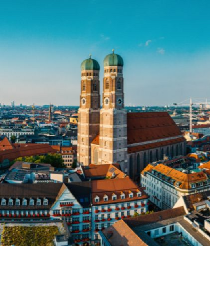 Skyline München München von oben