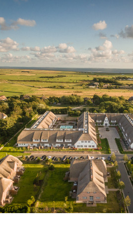 Exterior view from the hotel Severin*s Resort & Spa on Sylt