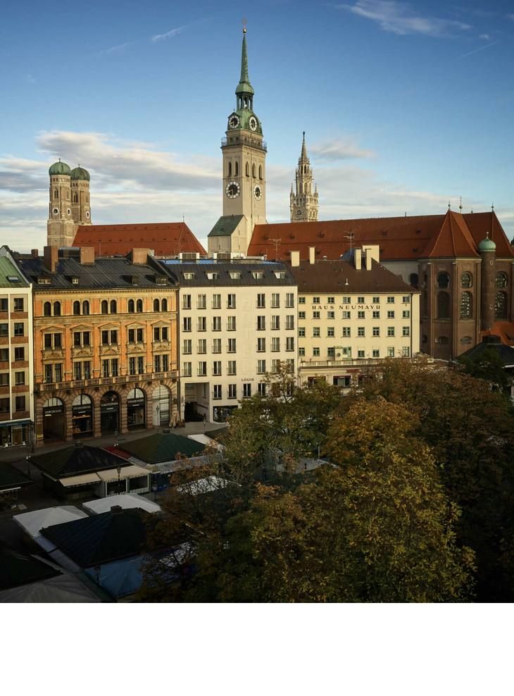 Aussenansicht des LOUIS Hotel München am Viktualienmarkt