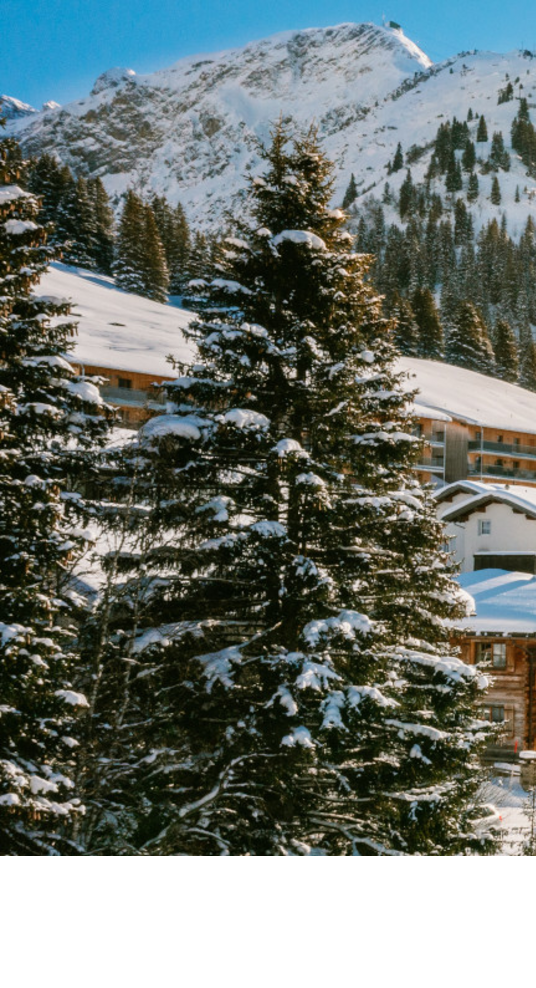 Panoramic view of Lech – The Alpine Retreat